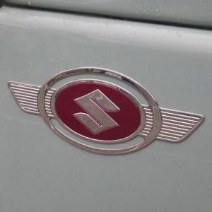 スズキ純正「エンブレム２枚セット」二輪ハスラーエンブレム復刻版