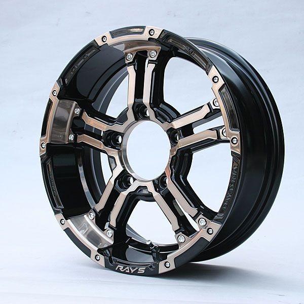 ジムニーシエラ適合ホイール RAYS TEAMDAYTONA FDX-J 5.5×16 ±０ クリア...