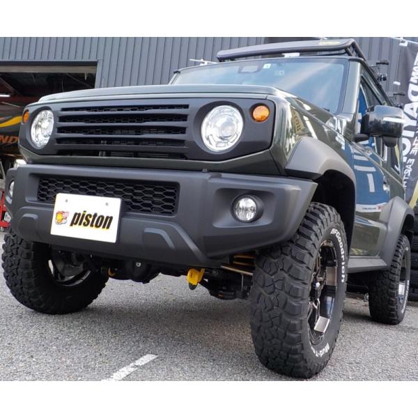 即納可 ノマド適合  ジムニー/シエラ/ノマド ＡＰＩＯ「ＡＢＳタクティカルフロントグリル」アピオ ...