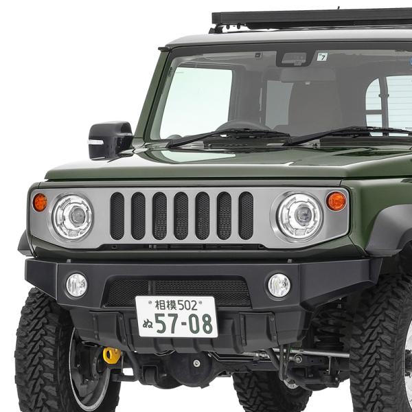 ジムニー/シエラ/ノマド APIO「SJグリル」スチール製 アピオ 北海道・沖縄・離島別途送料加算 ...