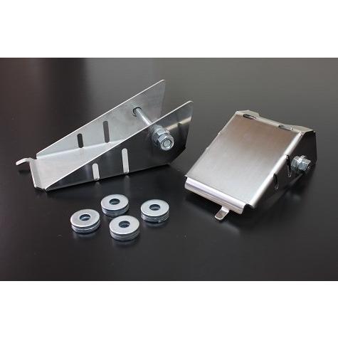 ジムニー/ジムニーシエラ/ジムニーノマド用 タニグチ 「アームガード フロント ステンレス 左右セッ...