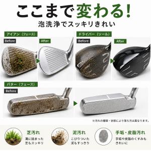 ゴルフクラブクリーナー 泡スプレー 300ml...の詳細画像3