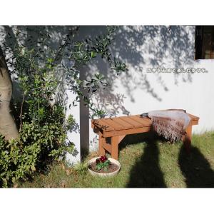 木製 ベンチ 縁台 ガーデンベンチ ウッドデッ...の詳細画像4