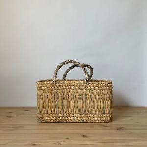 収納 かご ボックス バスケット 小物入 水草フルナ 正方形 中サイズ W9