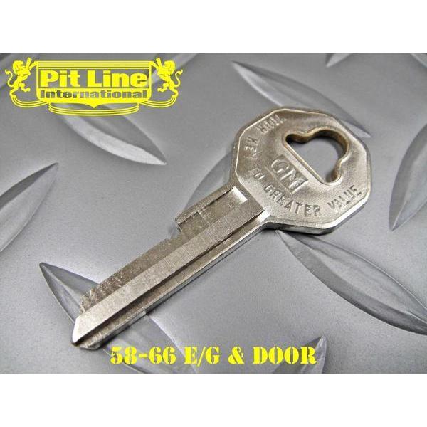 38-66 GMキーブランク エンジン&amp;ドア /シボレー/インパラ/ベルエア/シェビー/GMC/ピッ...