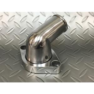 シボレー アルミ　スイベル ウォーターネック 15° ★ インパラ/ベルエア/カマロ/ローライダー　...