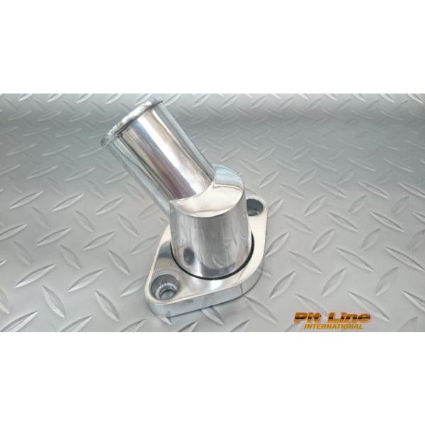 シボレー アルミ　スイベル ウォーターネック ４５° インパラ/ベルエア/カマロ/ローライダー アル...