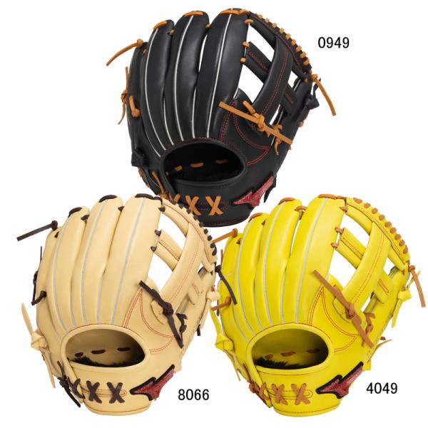ミズノ MIZUNO  軟式用WILLDRIVE RED AXI  オールラウンド用：サイズ9  野...