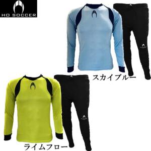 HO サッカー HO SOCCER KID KEEPER SET ONE キーパーシャツ上下セット ジュニア サッカー キーパー ウェア GKシャツ 19FW(50.5032)｜pitsports-annex