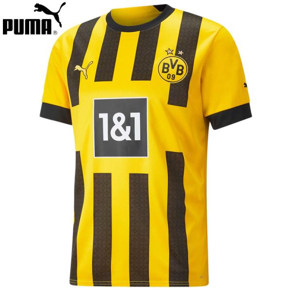 プーマ PUMA  ドルトムント BVB ホーム 半袖 レプリカ シャツ  サッカー レプリカウェア...