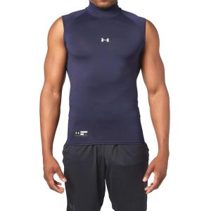 UAヒートギアアーマー コンプレッション スリーブレス モック (ベースボール/MEN) UNDER ARMOUR アンダーアーマー (1358641)｜ピットスポーツ ANNEX ヤフー店