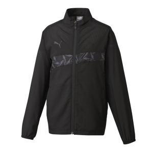 PUMA(プーマ) INDIVIDUAL TRAINING HYBRID ウーブン ジャケット JR サッカー ウェア ウィンドブレーカーシャツ 658462｜ピットスポーツ ANNEX ヤフー店