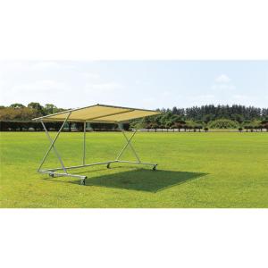 (代引き・個人宅・北海道・沖縄への配送不可)三和体育 チームシェルターX ベッ 学校機器 テント (s9310)