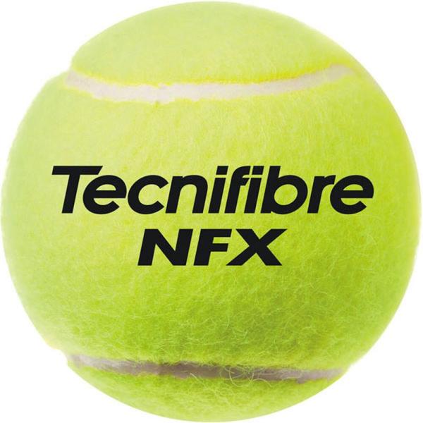 Tecnifibre(テクニファイバー) NFX 4球入り 硬式テニス ボール 硬式テニスボール (...