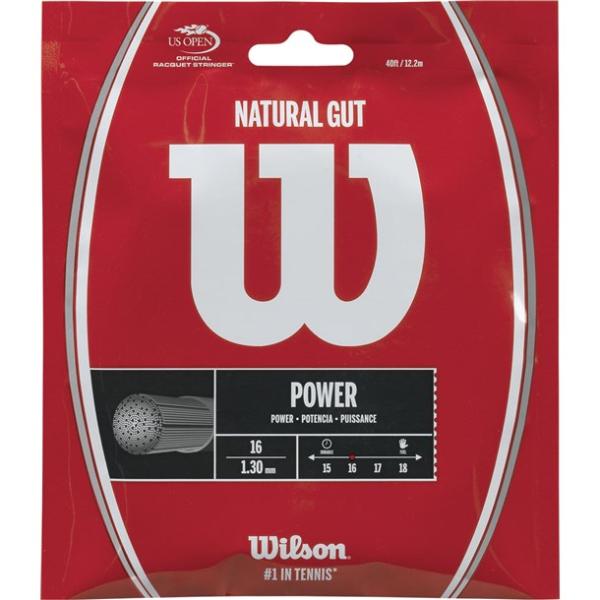 WILSON NATURAL 16 NA  Wilson ウィルソン テニスコウシキ ガツト (wr...