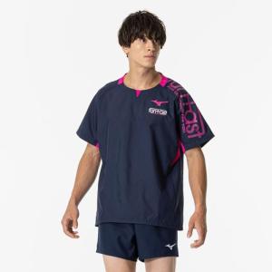 ミズノ MIZUNO Funtastピステ 半袖 バレーボール バレーボール ウエア ウィンドブレーカー V2MEB100