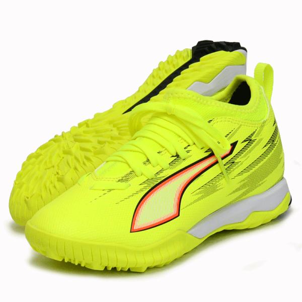 プーマ PUMA  ウルトラ 6 マッチ TT + MID JR  ジュニアサッカートレーニングシュ...