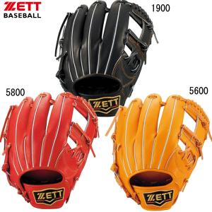 ゼット ZETT 軟式用プロステイタス 内野手用 グラブ袋付 野球 軟式グラブ 22SS (BRGB30270)｜pitsports-plus