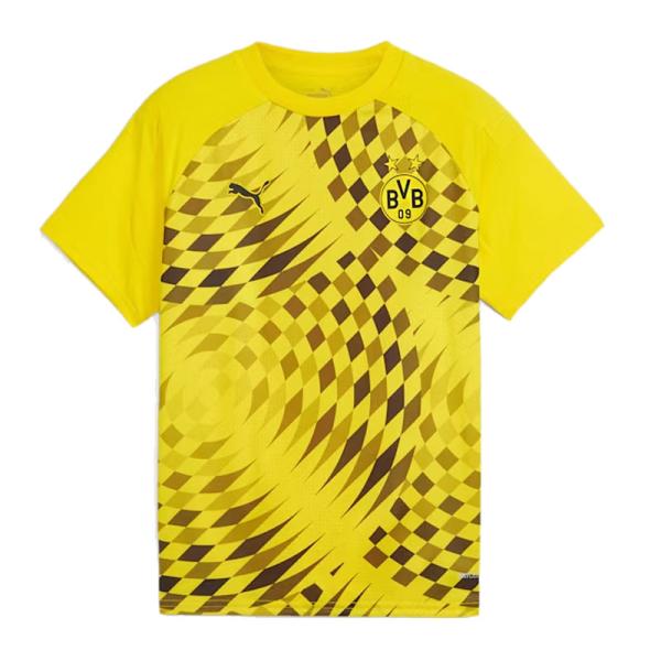 PUMA(プーマ)  BVB プキッズ ドルトムント プレマッチ 半袖 シャツ   ジュニア サッカ...
