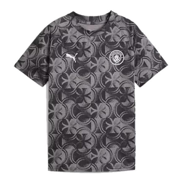 PUMA(プーマ) MCFC キッズ 2025-26 マンチェスター シティFC プレマッチ 半袖 ...