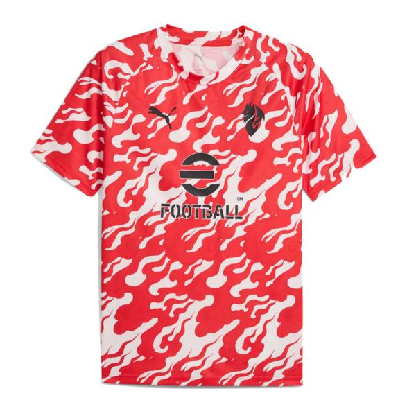 PUMA(プーマ)  ACM 2025-26 ACミラン プレマッチ 半袖 シャツ  サッカー ウェ...