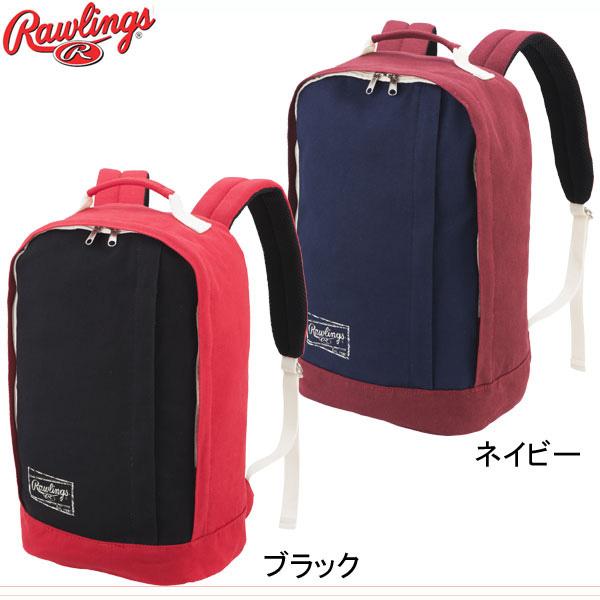 ローリングス Rawlings バックパック キャンパス生地 野球バッグ 16FW(EBP6F04)