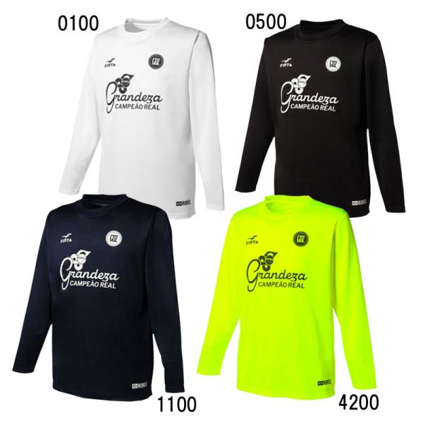 FINTA フィンタ  GDZ L/SプラTシャツ  サッカー プラクティスシャツ 大人  (FT4...