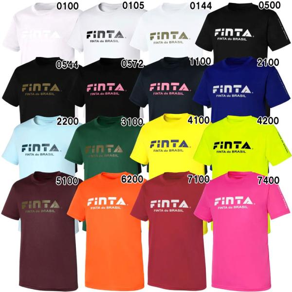 フィンタ FINTA  ドライ プラＴシャツ  サッカー フットサル ウェア プラシャツ  26SS...