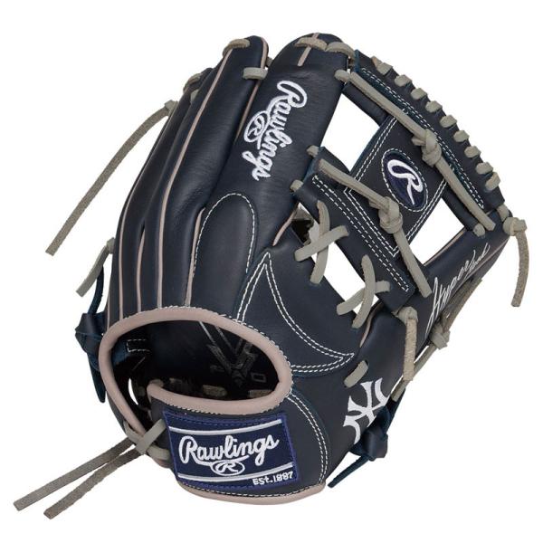 ローリングス Rawlings JR.ハイパーテック MLB G9M NYY ジュニア 少年軟式用 ...