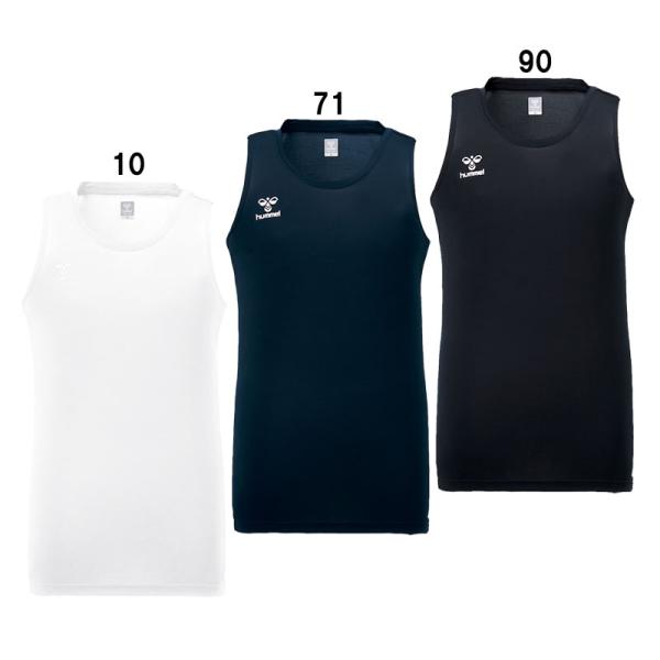 ヒュンメル hummel  ノースリーブフィットインナーシャツ  サッカー ウェア インナー   2...