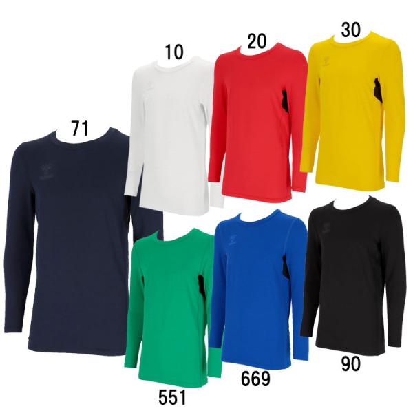 ヒュンメル hummel  ジュニアあったか丸首インナーシャツ  JR アンダーシャツ (インナー)...