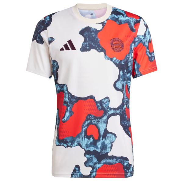 アディダス adidas  FCバイエルン ミュンヘン プレマッチ ジャージー  サッカー ウェア ...