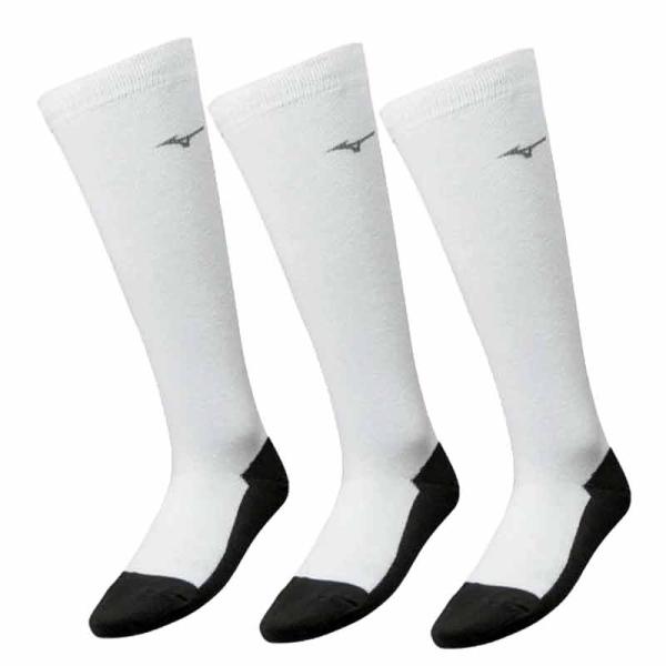 ミズノ MIZUNO 足底カラーソックス 18-22cm (3足組)(ジュニア) アウトドア トラベ...