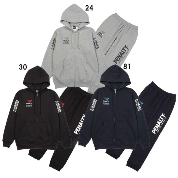 ペナルティ penalty  ヘリテージ裏起毛スエットフーディ・パンツ 上下セット サッカー フット...