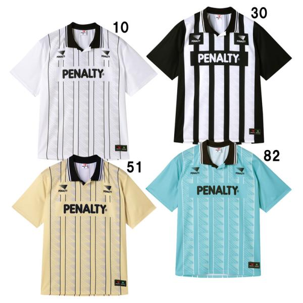 ペナルティ penalty  ヘリテージ 半袖 GOLA シャツ  サッカー フットサル ウェア プ...