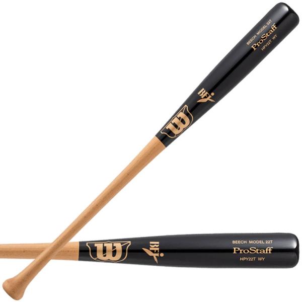 ウィルソン WILSON  硬式木製バット Pro Staff ビーチ 22T型  HPY22T 先...