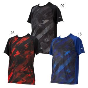 ミズノ MIZUNO  グラフィックプリントTシャツ ジュニア  野球 ウエア JR 少年用 練習 プラシャツ 130  23SS (12JAAT68)｜pitsports