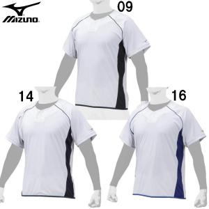 ミズノ MIZUNO ビートアップ ユニセックス 野球 BBシャツ Tシャツ ベースボールシャツ (12JC0X22)｜pitsports