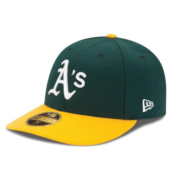 ニューエラ NEW ERA  LP 59FIFTY MLBオンフィールド  オークランド アスレチッ...