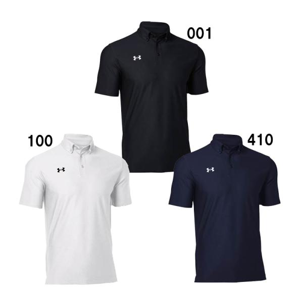 アンダーアーマー UNDER ARMOUR  チームアーマー ポロシャツ（ボタンダウン）  ポロシャ...