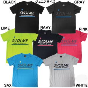 スボルメ svolme JrロゴプラT 半袖 ウェア ジュニア 18ss 30ma 30ju