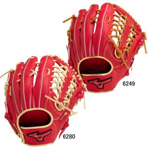 ミズノ MIZUNO  軟式用WILLDRIVE RED  外野手向け：サイズ14  野球 一般 軟式 グラブ グローブ  24SS(1AJGR21707)｜pitsports