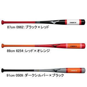 ミズノ MIZUNO  朴ノックバット 硬式/軟式/ソフトボール可  野球 ノックバット 練習  24SS(1CJWK17787/89/91)｜pitsports