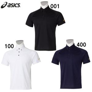 アシックス asics ゴールドステージ ボタンダウンシャツ 野球 Tシャツ ポロシャツ (2121A286)｜pitsports