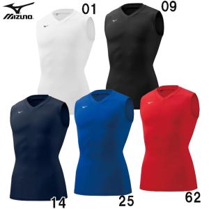 ミズノ MIZUNO バイオギアシャツ(Vネックノースリーブ) メンズ トレーニングウェア バイオギア (32MA1153)｜pitsports