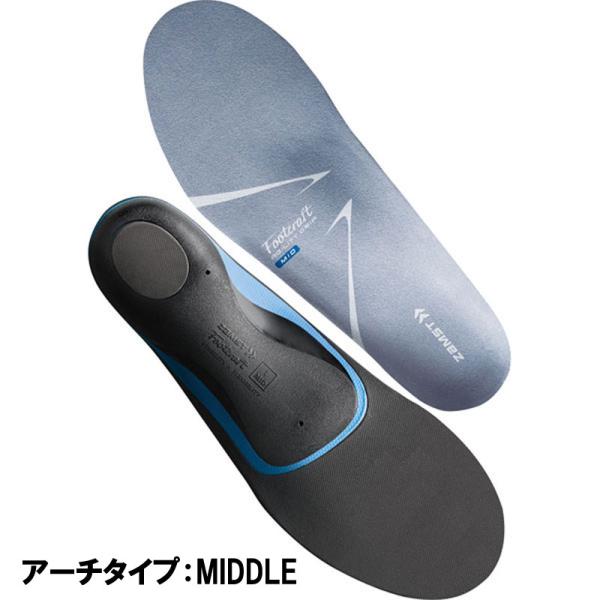 ザムスト ZAMST  Footcraft AGILITY GRIP （アーチタイプ：MIDDLE）...