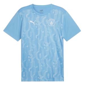 プーマ PUMA  MCFC メンズ マンチェスターシティ FC 2024-25 プレマッチ 半袖 シャツ  サッカー ウェア レプリカウェア  24SS(777578-21)｜pitsports