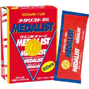 メダリスト Medalist 顆粒500ml用(12袋) サプリメント(栄養補助食品) スポーツサプリメント 機能性成分 (888135)｜pitsports