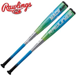 Rawlings ハイパーマッハ エアー 80cm （イエロー×サイアンブルー） BJ0FHYMAIT ハイパーマッハ 軟式バットの商品画像