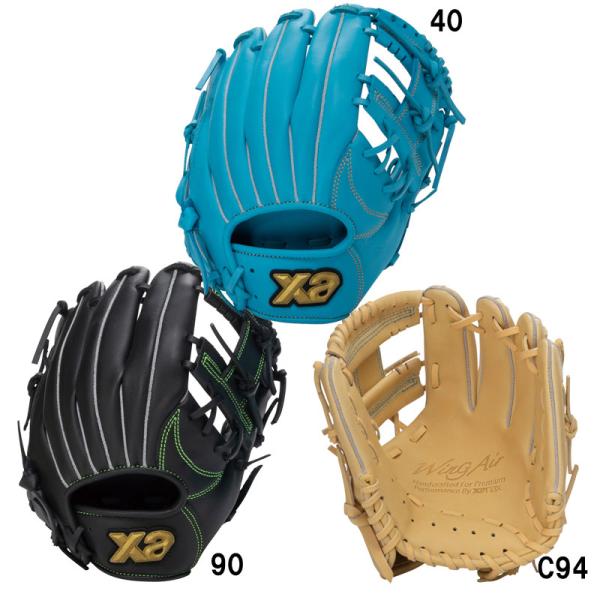 ザナックス Xanax  軟式ジュニア用ウイングエアーグラブ サイズM  JR 野球 グラブ グロー...
